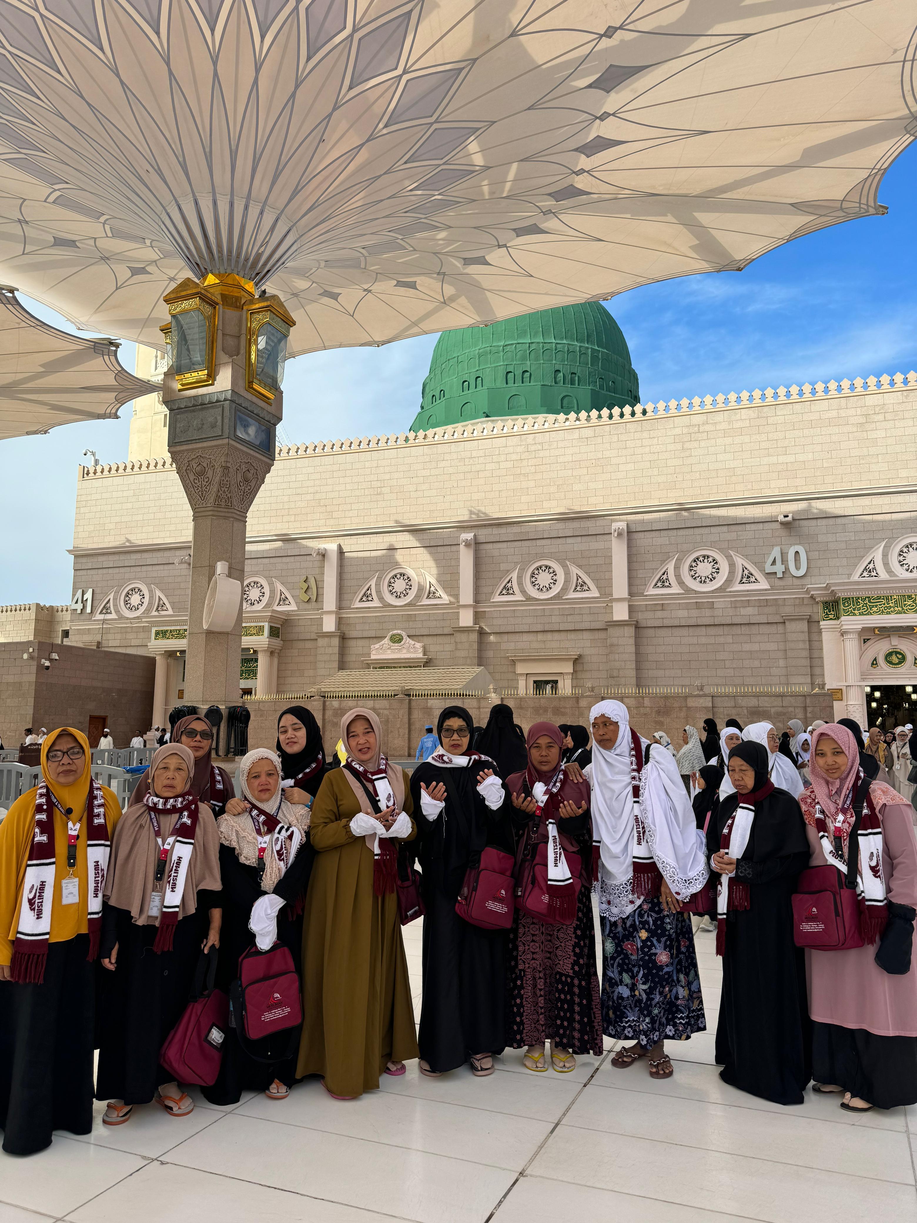 Ziaroh Raudhah Jamaah Umroh 26 Oktober 2024